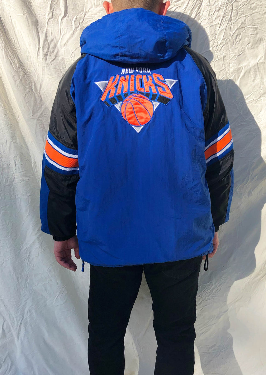 NBA Starter Blue Bomber New York Knicks 90's Jacket - Jackets Expert