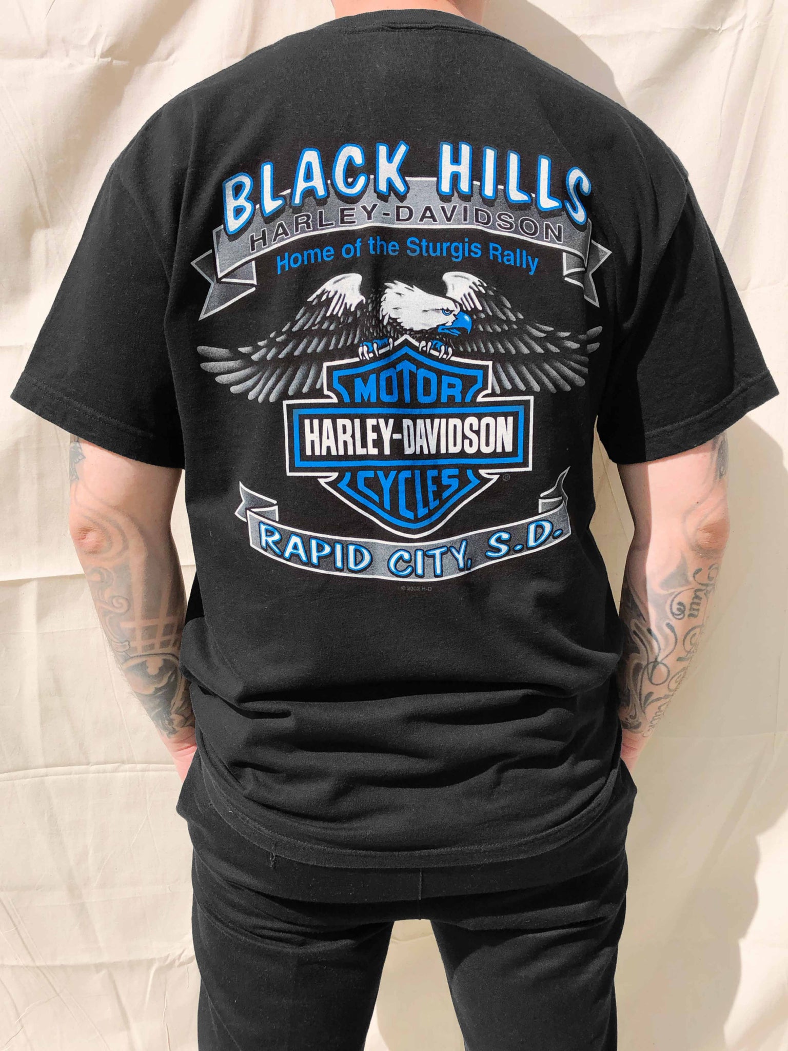 Harley Davidson 00's Sturgis T-Shirt Black (L) – Chop Suey Official