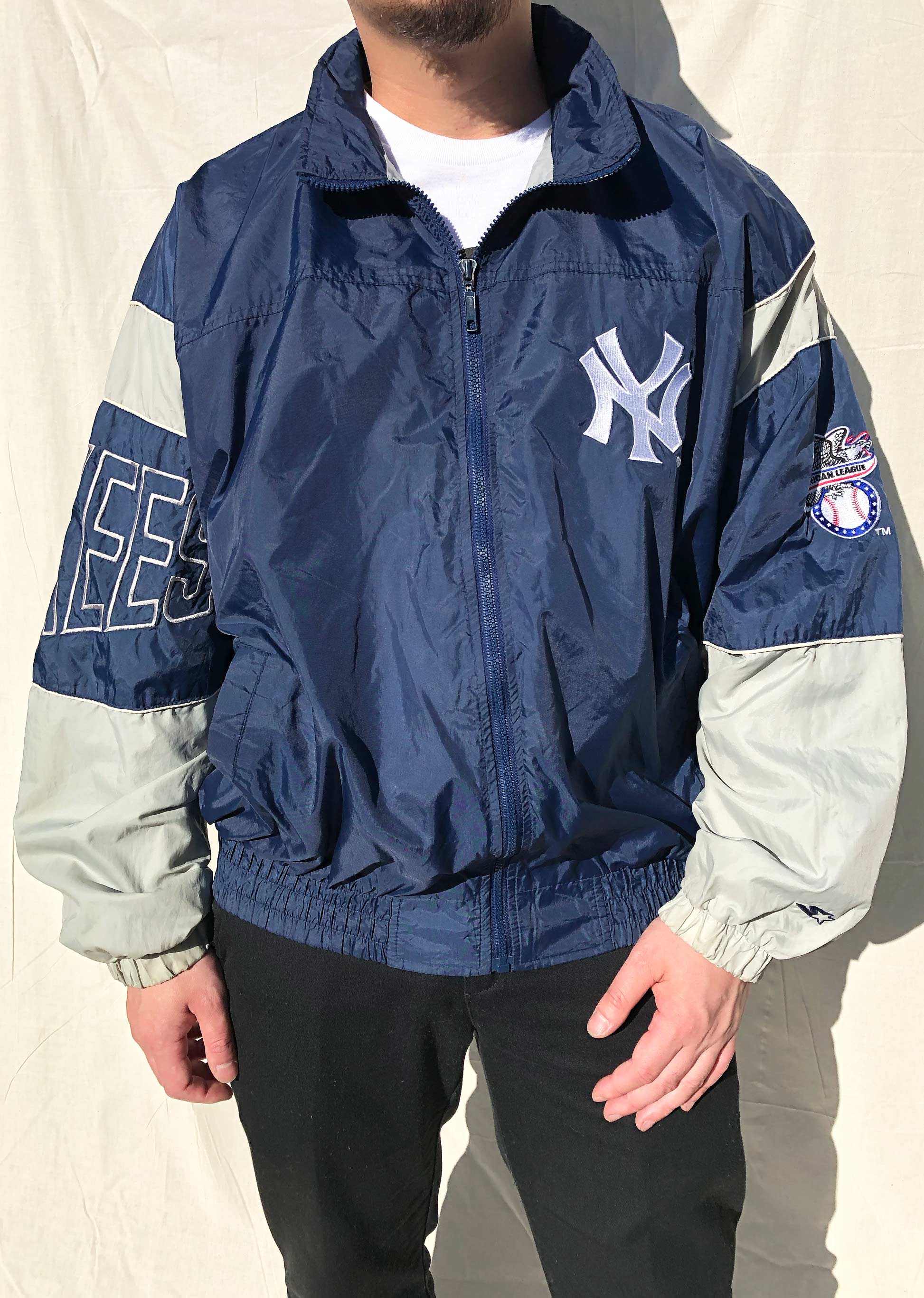 MLB Majestic New York Yankees Jacket Navy (L) – Chop Suey Official
