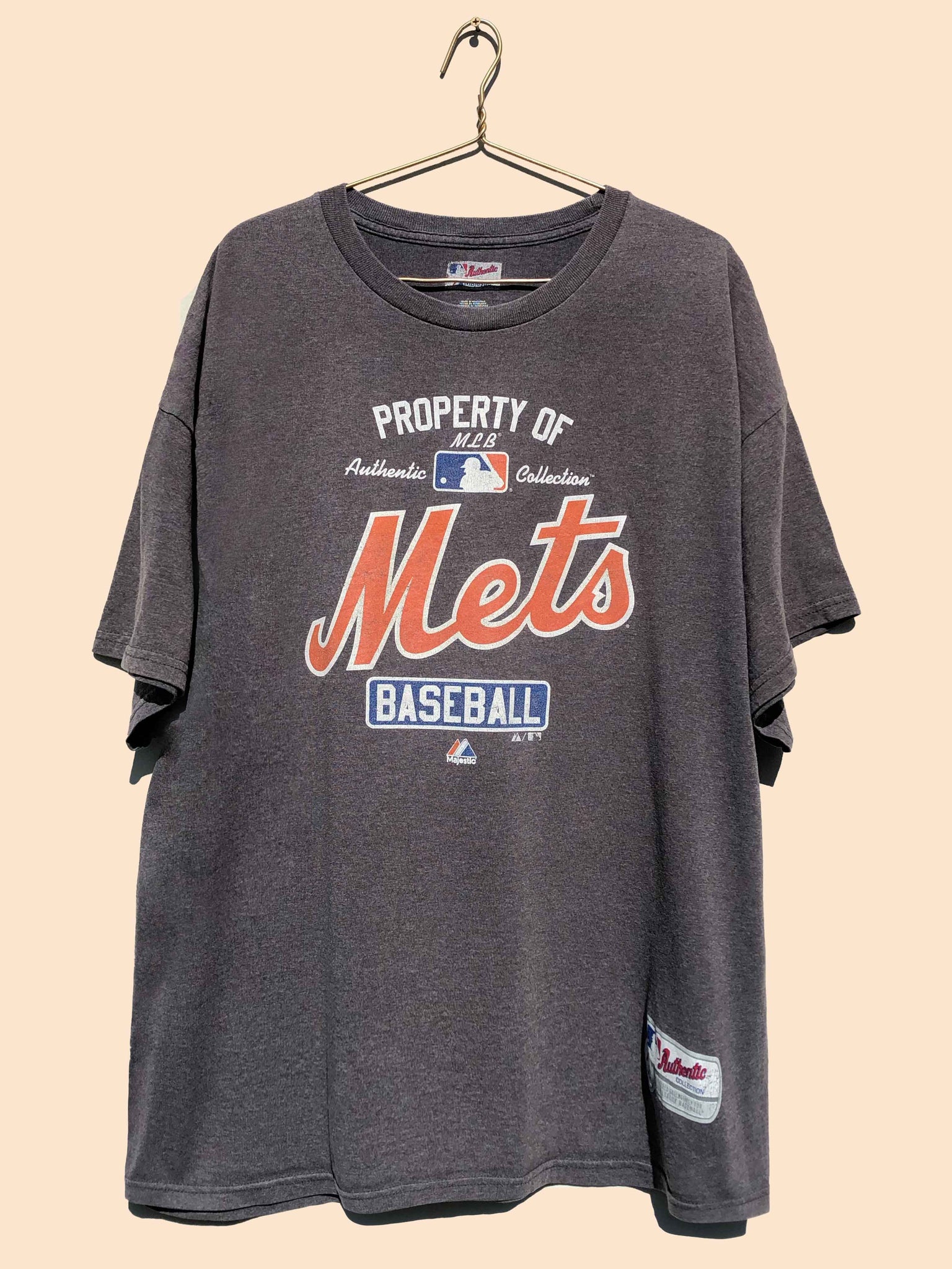 New York Mets Nike Americana Flag T-Shirt - White