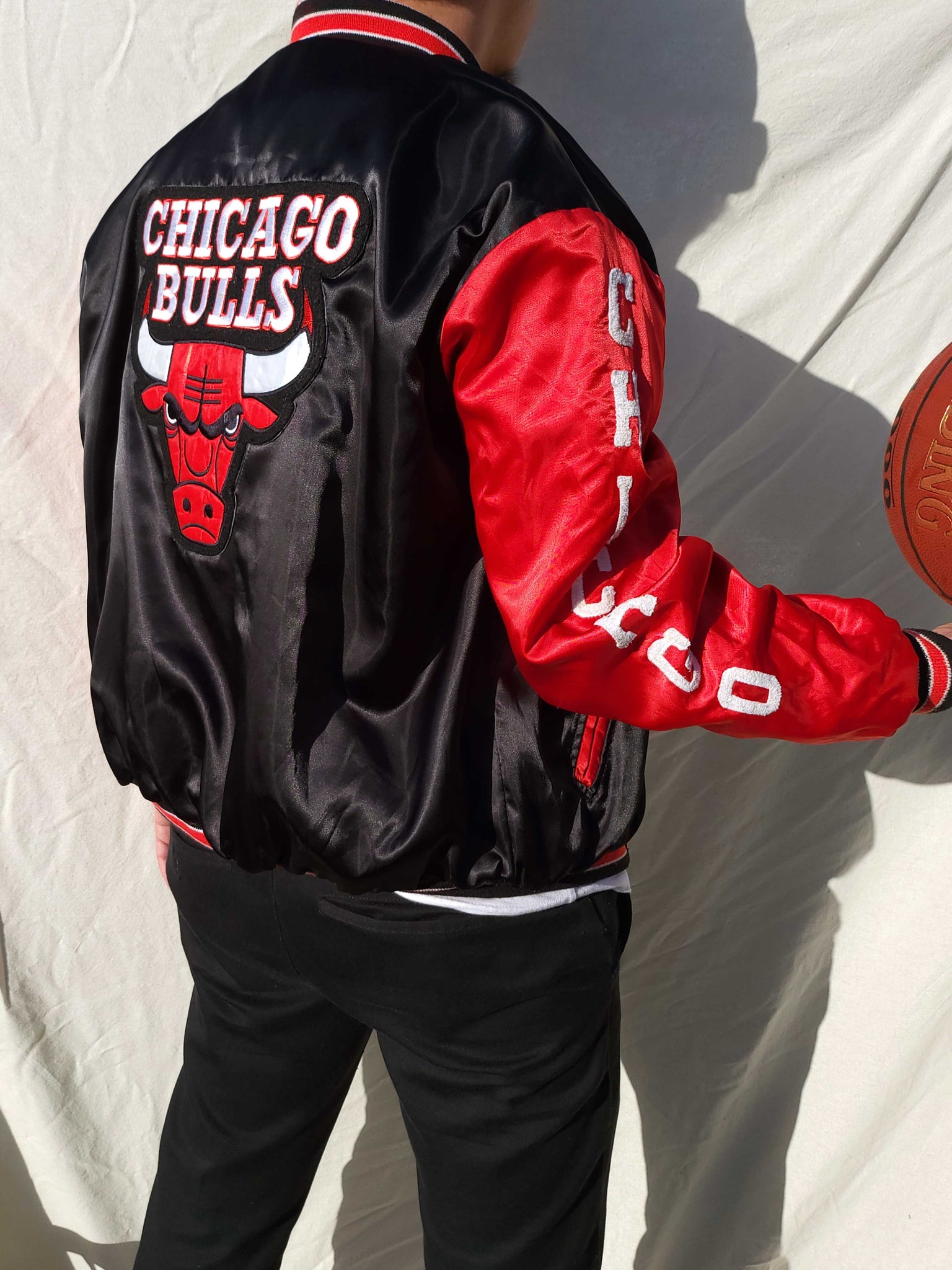 NBA Miami Heat Black White Varsity Jacket - Maker of Jacket