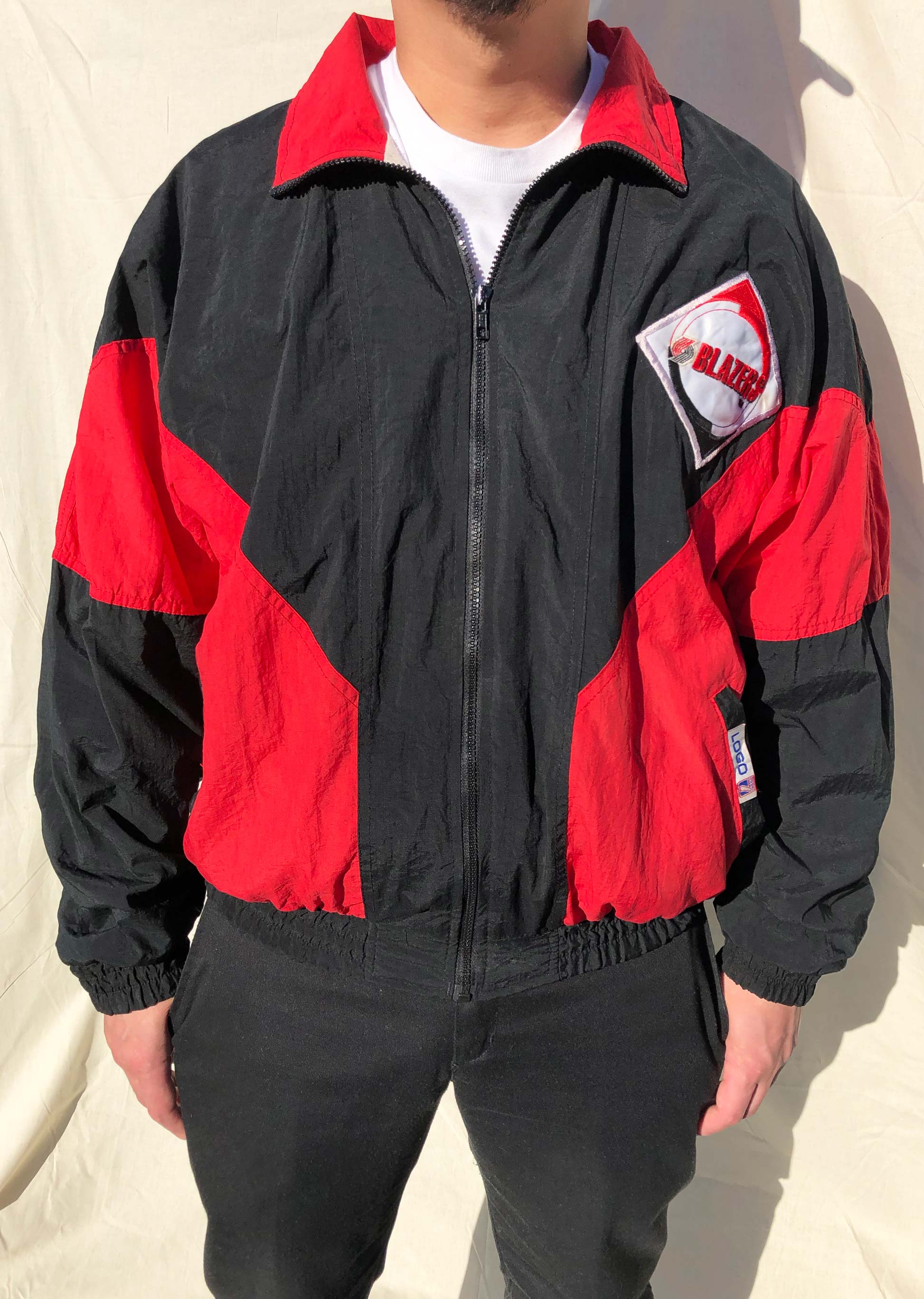 Vintage 90's Portland Blazers Bomber Jacket Size XL sold RARE