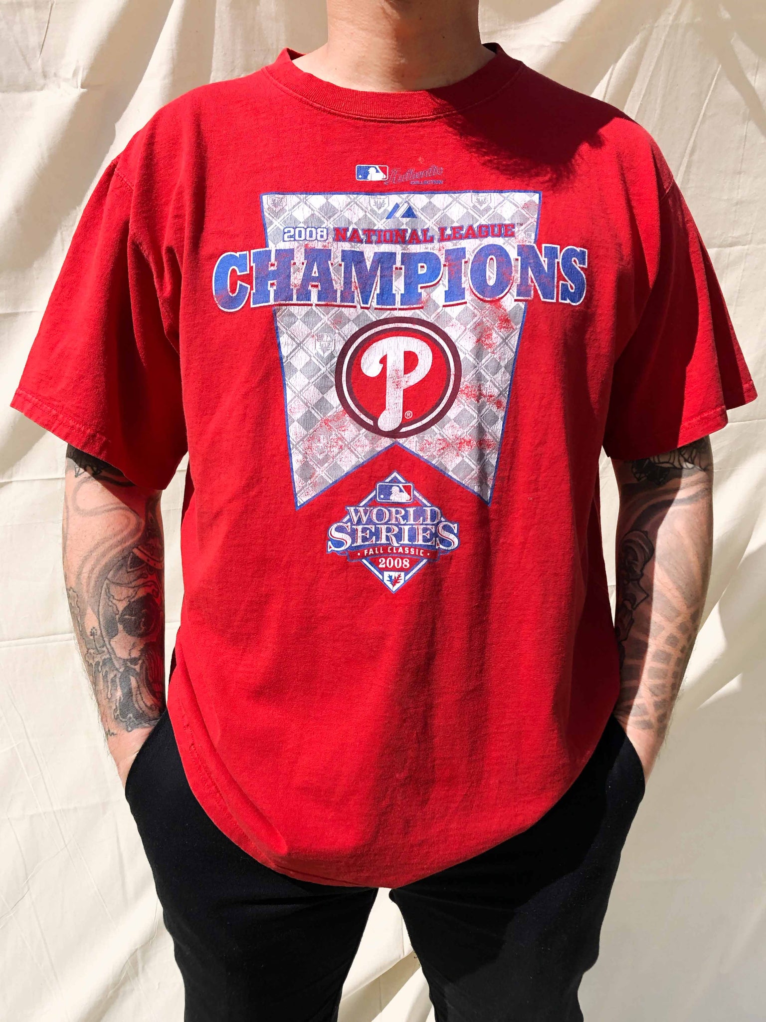 Philadelphia Phillies Crew Crop Sweatshirt