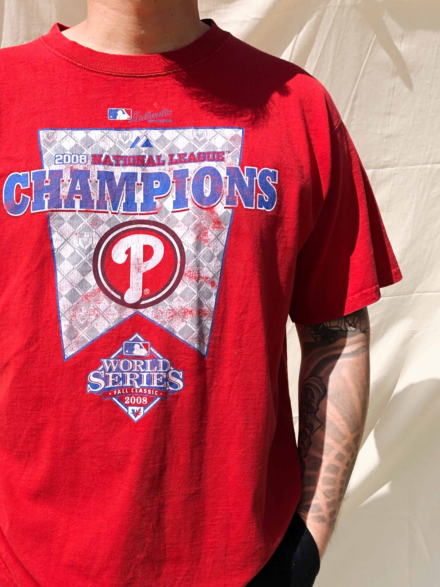 Philadelphia Phillies Pro Standard Championship T-Shirt - Light Blue