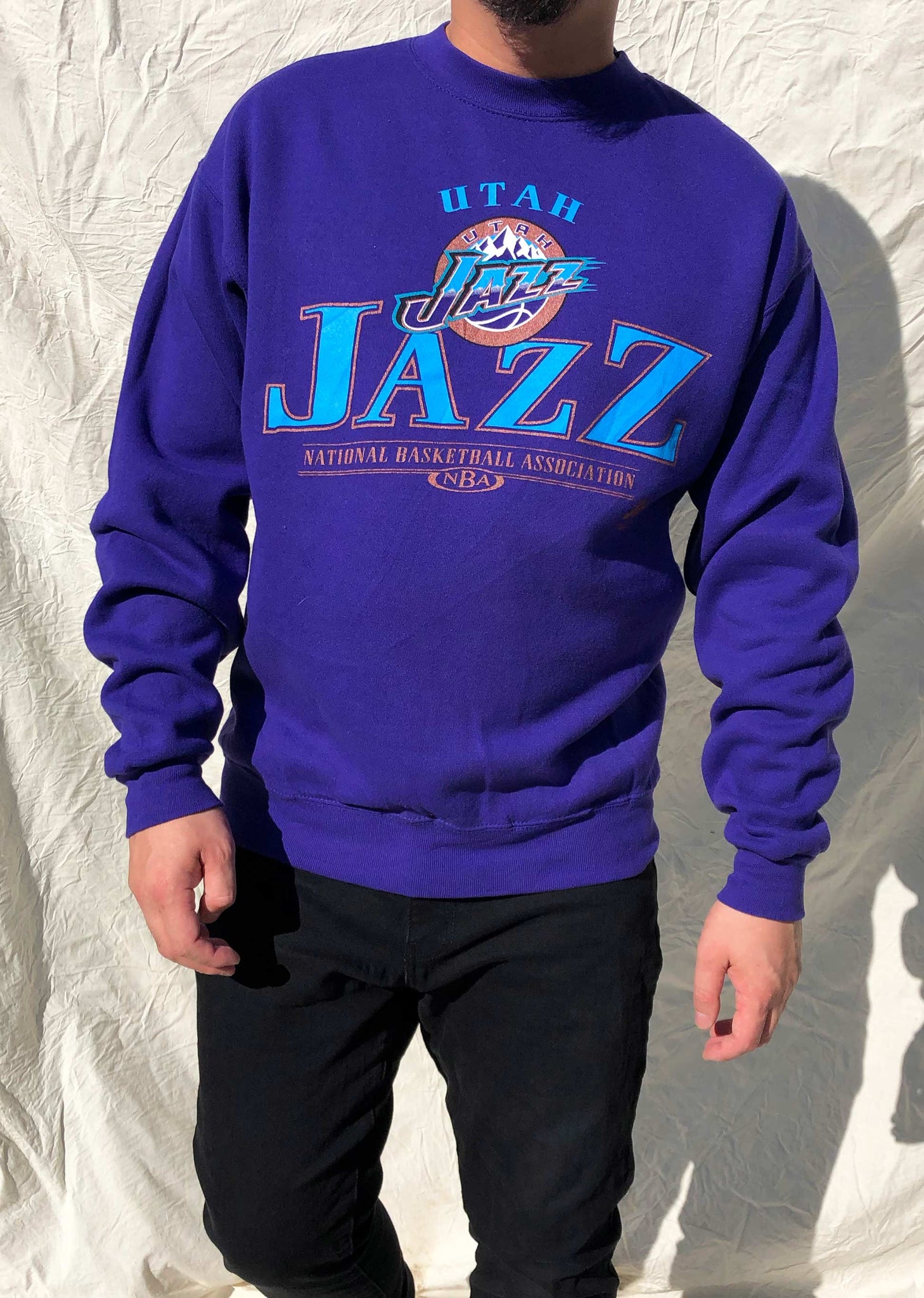 Vintage Utah Jazz Sweatshirt, Utah Basketball Hoodie, Vintag