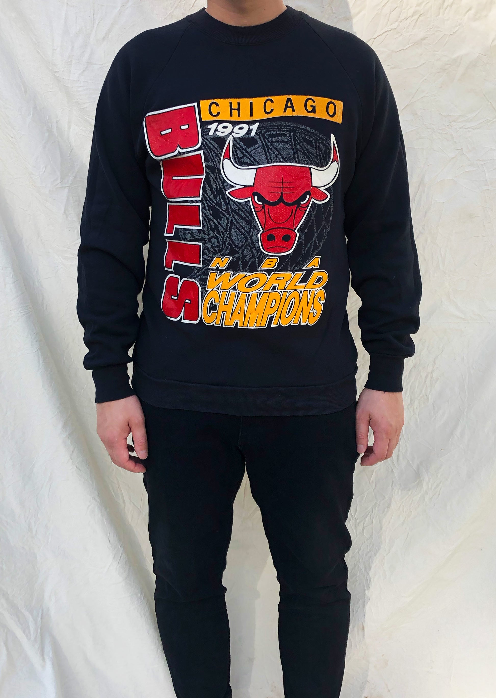 Vintage NBA Chicago Bulls Crew Neck Sweatshirt