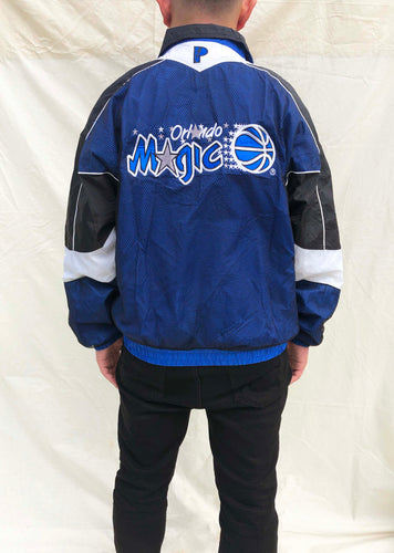 Retro NBA Golden State Warriors Reversible Jacket Pro Player Size XL Rare