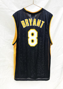 LOS ANGELES LAKERS *Kobe Bryant* NBA REEBOK SHIRT L